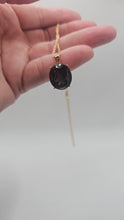 Load image into Gallery viewer, Smoky Quartz Necklace Rose Gold
