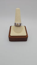 Load image into Gallery viewer, Morganite Solitaire Ring in Sterling Silver
