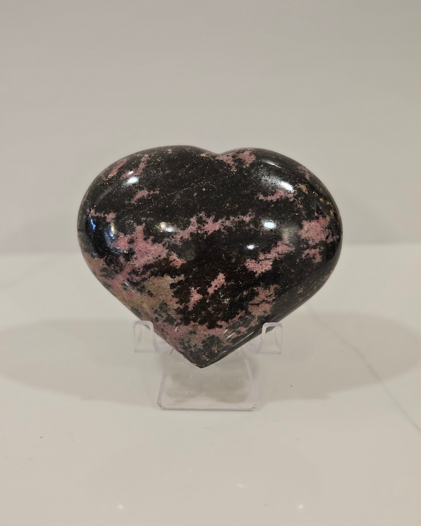 Rhodonite Heart