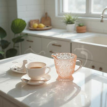 Load image into Gallery viewer, Pink Depression Glass Creamer Pitcher
