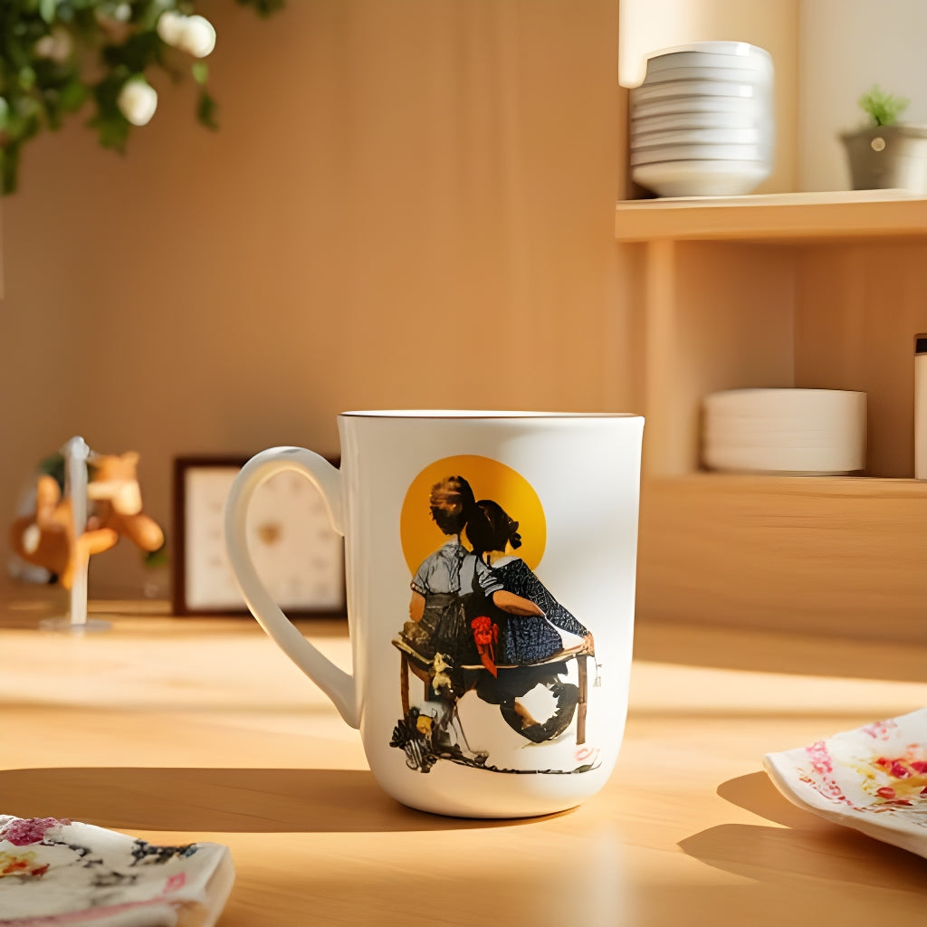 Norman Rockwell Mug