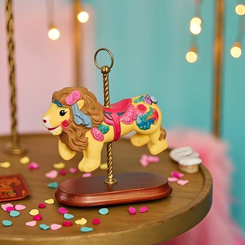 Vintage Lion Carousel figurine