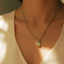 Load image into Gallery viewer, Opal Necklace Sterling Silver
