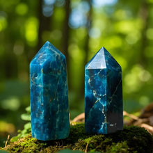 Load image into Gallery viewer, Blue Apatite Tower
