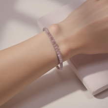 Load image into Gallery viewer, Faceted Crystal Bead Clasp Bracelet
