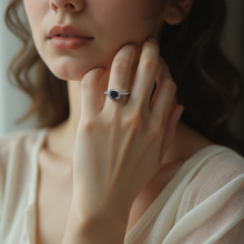 Load image into Gallery viewer, Labradorite Ring in Sterling Silver
