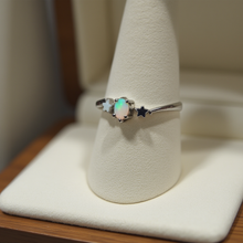 Load image into Gallery viewer, Opal Star Sterling Silver Ring
