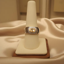 Load image into Gallery viewer, Morganite Solitaire Ring in Sterling Silver
