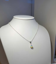 Load image into Gallery viewer, Opal Necklace Sterling Silver
