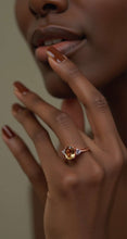 Load image into Gallery viewer, Citrine Ring in Rose Gold
