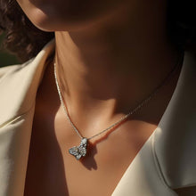 Load image into Gallery viewer, .5ct Citrine Butterfly pendant
